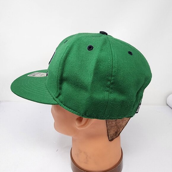 Notre Dame Fighting Irish 47 Brand Green Snapback Hat Embroidered Hat - Picture 9 of 9